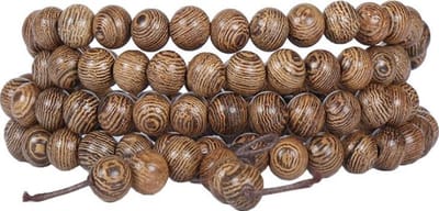 Fako Bijoux® - Buddha Armband - Sandelhout - Natural - 8mm