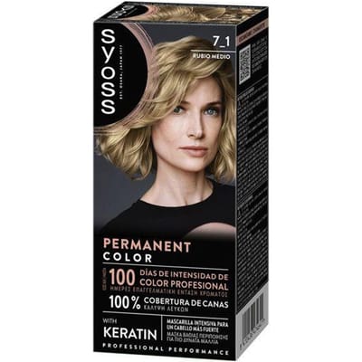 PERMANENTE KLEUR #7.1-Middenblond 1 st