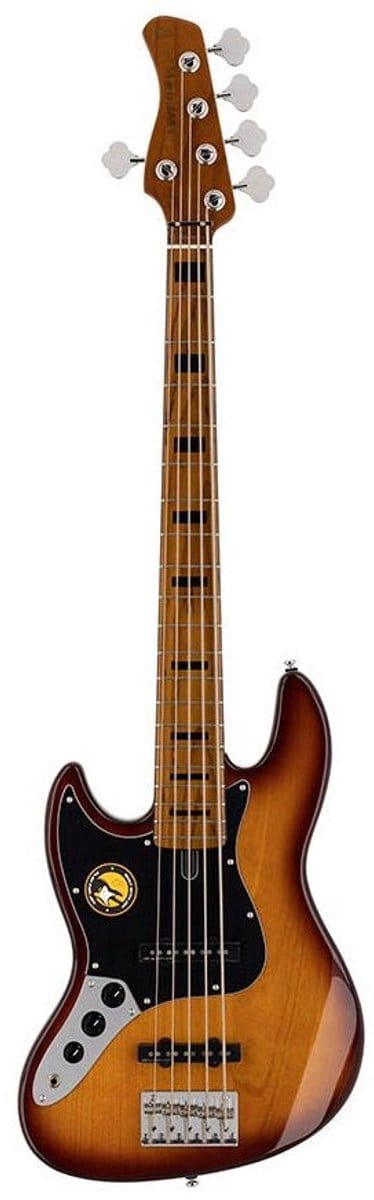Sire V5 A5L/TS Marcus Miller Linkshandige 5-snarige Basgitaar Tobacco Sunburst