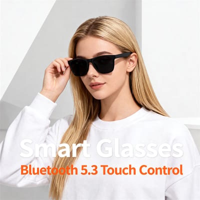 Nieuwe HOT Draadloze Slimme Bril Handsfree Hoofdtelefoon Bewegingsgestuurde Stereo Speaker Bril Bellen Muziek Afspelen Draadloze Bluetooth