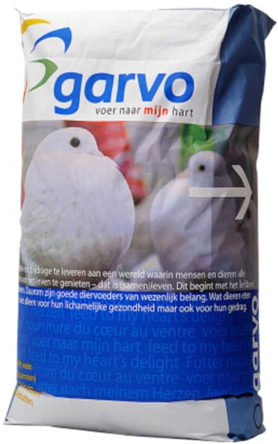 Garvo Vogelvoer Middelgrote Rassen en Kleurduiven - 20 kg
