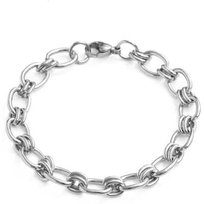 Luxenter Armband met rhodiumafwerking - Hataj