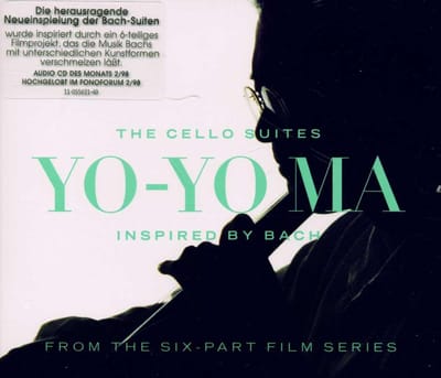 Yo-Yo Ma - Inspired by Bach - The Cello Suites - Klassiek -CD Box