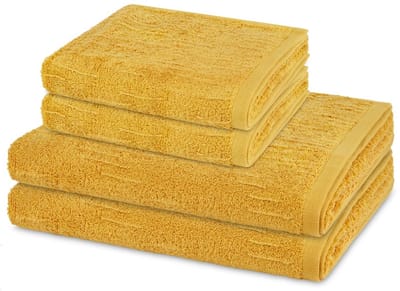 Ross Sonstiges 2 X handdoek 2 X douchehanddoek - in set 4 pack Premium