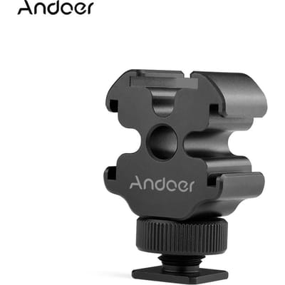 Support de griffe froide portable en alliage d'aluminium un à trois supports de griffe froide triple extension de montage noir