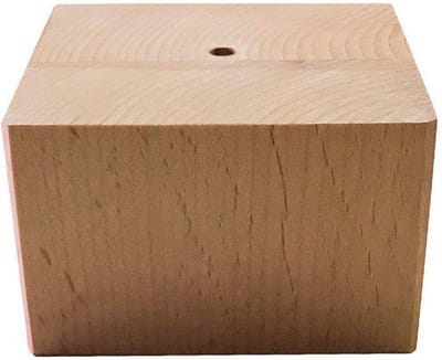 Furniture Legs Europe Houten Meubelpoot - 5 cm - Vierkantig