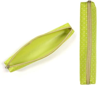 Kleurrijke Oxford Potloodetui voor Kinderen en Volwassenen - Draagbare, Slimme en Schattige Etui voor School, Kantoor en Reizen (Groen)