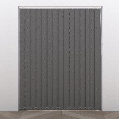 Lamellen set Easy Crush - Transparant - Grey - 40 x 260 - 5 lamellen