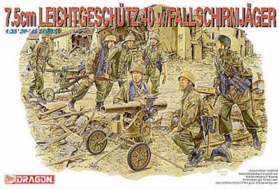 Dragon Militaire voertuigen - Leichtgeschütz 40 modelbouwpakket - 6147
