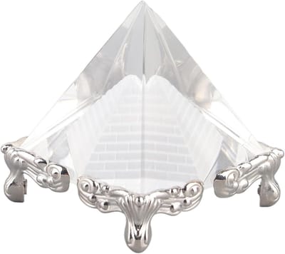 Kristallen Piramide van Kwarts voor Energieversterking, Meditatie, Yoga en Spirituele Groei