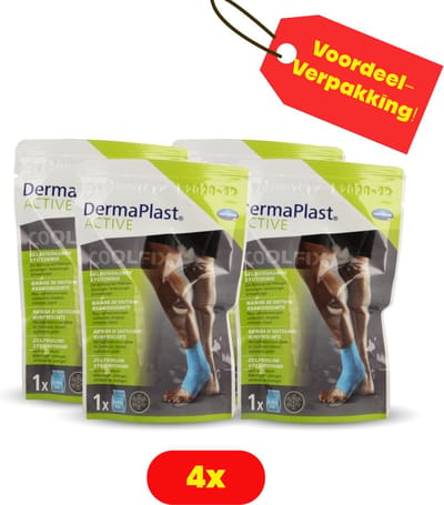 4 x Dermaplast® ACTIVE Coolfix 6cm x 4m-Voordeelverpakking!