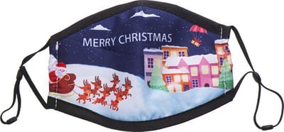Premium Mondmasker – Wasbaar Katoen – Blauw