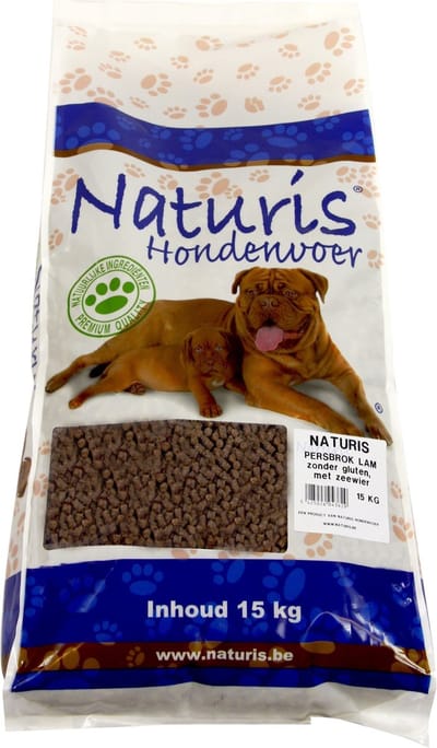 Naturis Brok Geperst - Lam - Hondenvoer - 15 kg