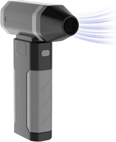 Luchtblazer - Turbo ventilator - Effectief stof verwijderen - 100.000 RPM motor - 5 versnellingen - Grijs