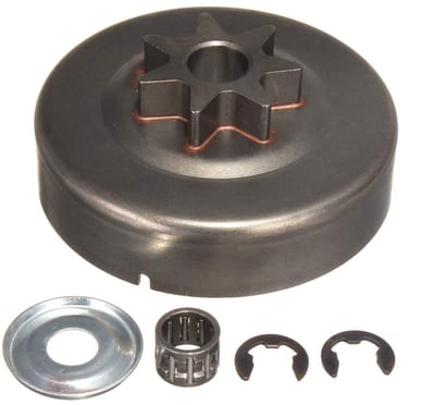 Shopcentral - Clutch Drum Sprocket Kit - 3/8 7T - Hoogwaardige kwaliteit - Geschikt voor Stihl 029 039 MS290 MS310 MS390 - Inclusief accessoires - Een