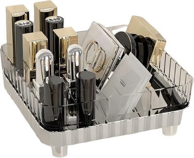 Cosmetische Opslag - Make-up Organizer met 10 Sleuven - Transparante Houder voor Lipstick - Cosmetica Display Case