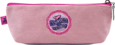 Schoolpennenzak Gorjuss Cheshire cat Roze Paars (22.3 x 8.8 x 5.7 cm)