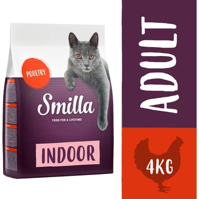 4kg Adult Indoor Smilla Kattenvoer