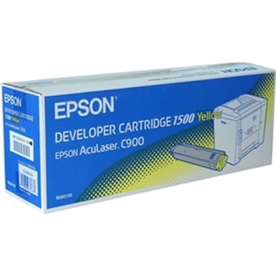 Epson S050155 toner cartridge geel (origineel)