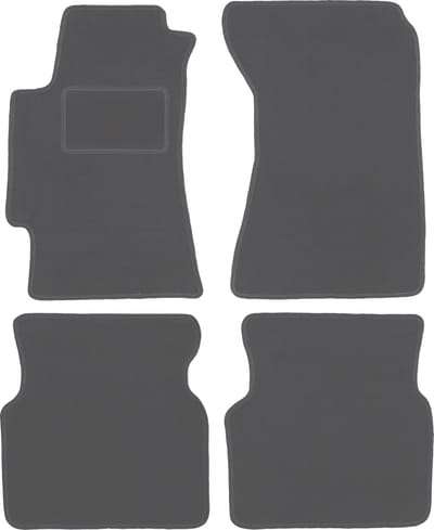 Grafiet automatten voor: Subaru Impreza II GD sedan, stationwagen (2000-2007)