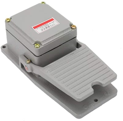 Dailygoody - Voetschakelaar - Antislip Pedaal - Aluminium Omhulsel