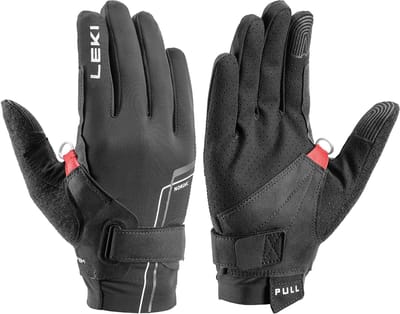 Leki Nordic Move Shark Handschoenen Zwart 8.0