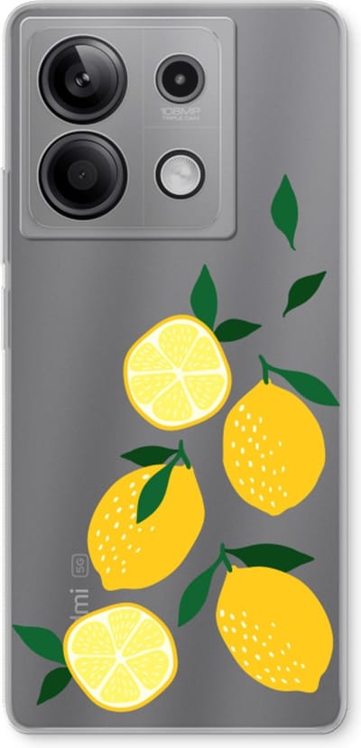 Case Company® - Hoesje geschikt voor Xiaomi Redmi Note 13 5G hoesje - You're my lemon - Soft Cover Telefoonhoesje - Bescherming aan alle Kanten en Schermrand