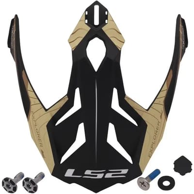 Vervangende visier voor crossmotorhelm LS2 MX701 Trick