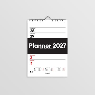 Huurdies® weekkalender - A5