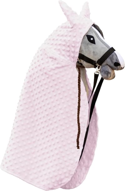 Hobby Horse Cape - Poppetjes Kleding - Spelen en Versieren - Uniek Design - A4 tot A3 - Roze