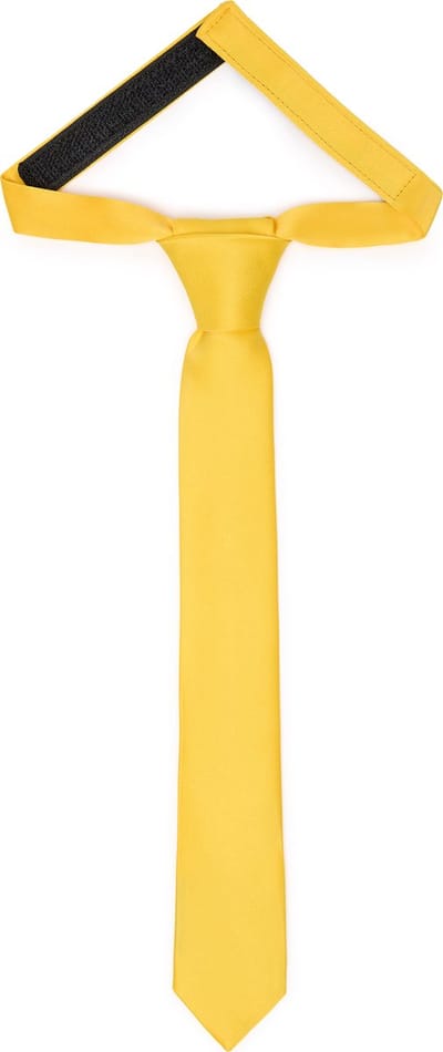 Ladeheid Smal Stropdas - Stropdassen voor kinderen - Lengte: 31 cm, Breedte: 4 cm - Honing - LA-EA-TKM