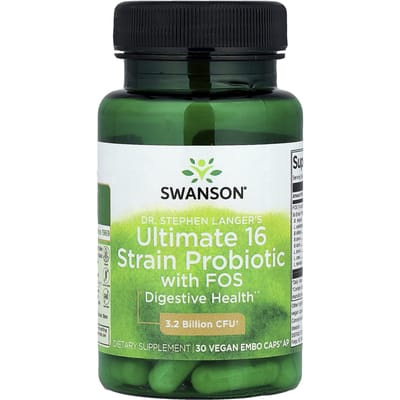 Doctor Stefan Langer Ultimate 16 Probiotica met FOS, Vegan Embo Caps®, 30 Tabletten