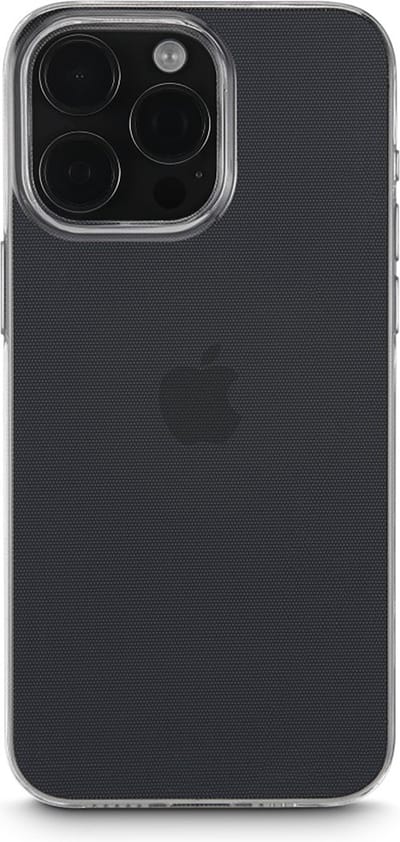 Hama Always Clear Cover Hoesje geschikt voor iPhone 15 Pro Max Anti-Alip en Flexibel - Transparant