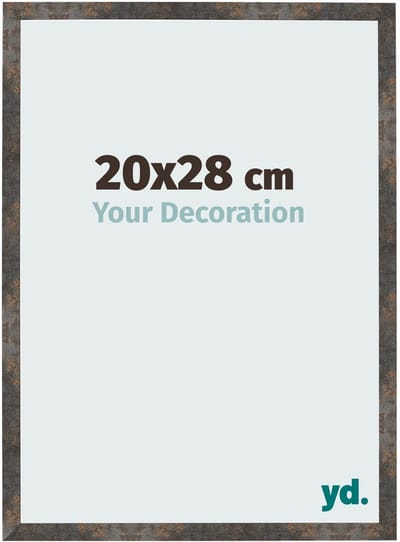 Your Decoration - Fotolijst 20x28 cm - MDF - Geoxideerd Metaal - Bologna