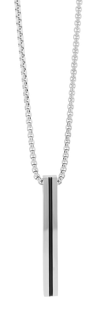 AKZENT Akzent unisex ketting met hanger Lilas, huidvriendelijk