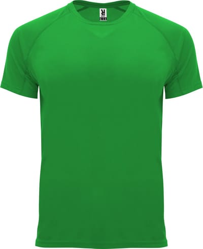 Varengroen heren 2 pack sportshirt korte mouwen Bahrain merk Roly maat XL