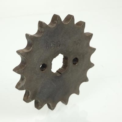 Pignon de sortie de boite Esjot pour Moto Honda 100 CB 1970 à 1972 50-15004-17 / 17 dents pas 428 Neuf
