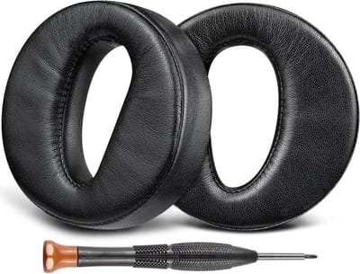 Professionele Oorkussens Vervanging voor Sony MDR-Z7 en MDR-Z7M2 Hoofdtelefoons, Zachte Earpads met Geluiddempende Schuim en Leer - Zwart