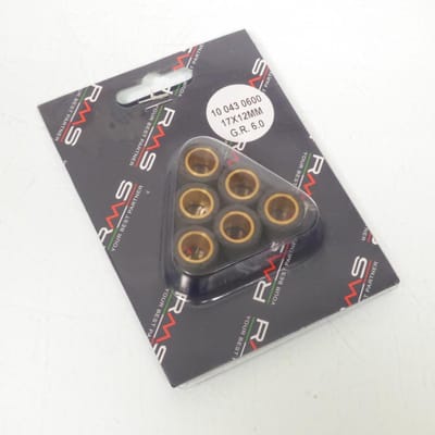 Variateurrol RMS voor Scooter Derbi 50 Predator Lc 1998 tot 2001 17x12 6Grs Nieuw