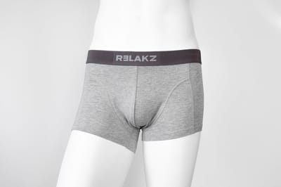 RELAKZ Trunk Heren 2-Pack - Organisch Katoen - Zwart - Maat S