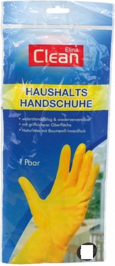 Rubberhandschoenen latex maat M