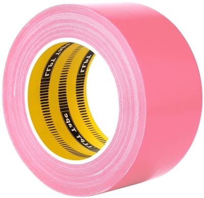 Duct Tape Premium Kwaliteit 2.36" x 108 Feet x 11 Mil Zonder Resten Sterke Lijm Roze voor Diverse Toepassingen