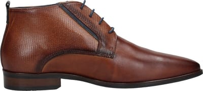 Berkelmans Estoril Gekleed Hoog - Cognac - Maat 42