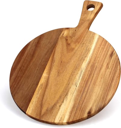 Snijplank Serveerplank - Houten plank - Keukenwerk - Premium acaciahout - 53 x 41 cm - Natuurlijk hout