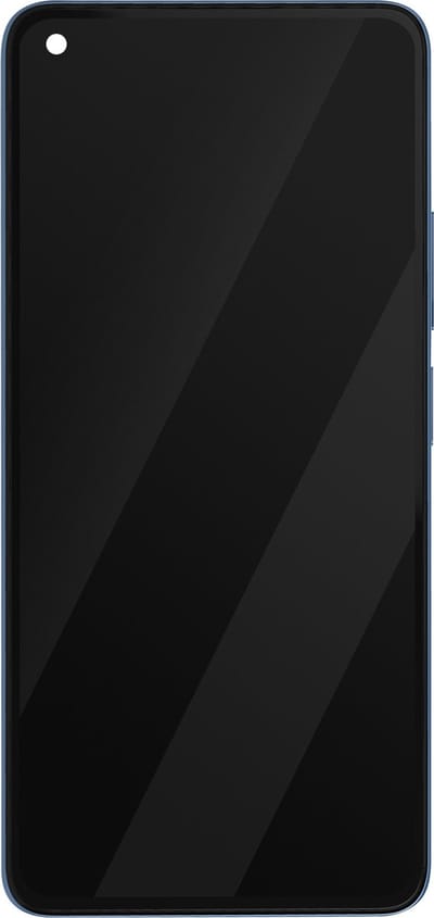 Xiaomi, Scherm + Kader Geschikt voor Xiaomi 11 Lite 5G NE Volledig blok Origineel scherm, Blauw