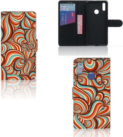 Huawei Y7 (2019) Hoesje Retro