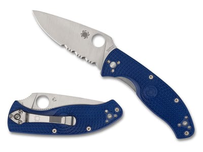 Spyderco Zakmes Tenacious Lightweight Blue CPM S35VN CE