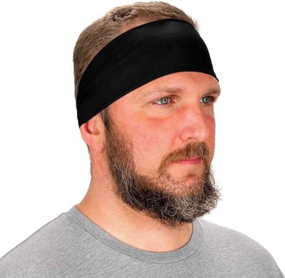 Hoogwaardige Koelband / Koel Hoofdband / Verkoelende Band | Koude Band / Koelsjaal | Cooling Headband - Zwart