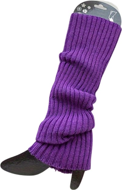 Nivard Beenwarmers - Dames - Overknee - Ballet - Wol - Kniekousen - Leg Warmers - Warm - Paars