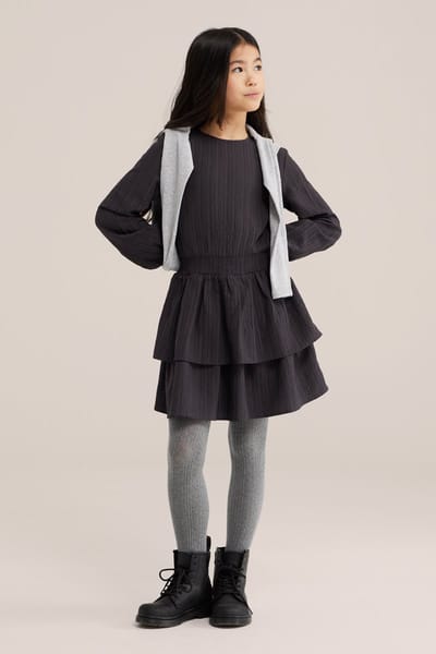 WE Fashion Meisjes jurk met structuur